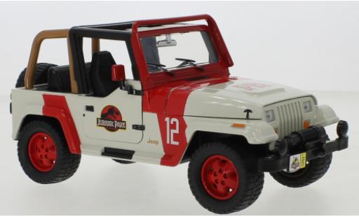 Diecast model cars Jeep Wrangler 1/24 Jada Toys Jurassic Parc 1992 Jeep Wrangler 1/24 Jada Toys Jurassic Parc 1992 diecast model cars