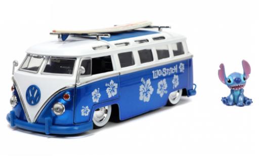 Volkswagen T1 1/24 Jada Toys Bus Lowrider Lilo & Stitch diecast model cars
