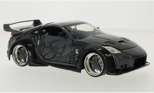 Diecast model cars Nissan 350Z 1/24 Jada Toys Tuning grey/black Fast & Furious 2003 tuning Nissan 350Z 1/24 Jada Toys Tuning grey/black Fast & Furious 2003 tuning diecast model cars