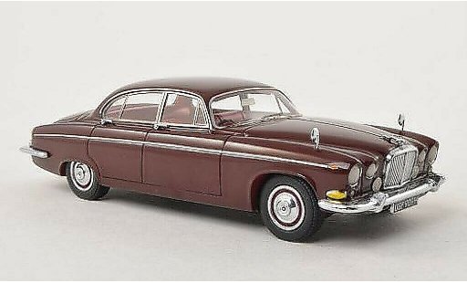 Jaguar 420 420G 1/43 Neo G red-brown RHD 1967 diecast model cars