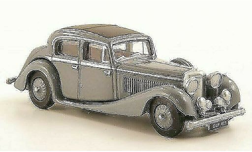 Jaguar SS Base 1/76 Oxford 2.5 litre grey 1937 diecast model cars