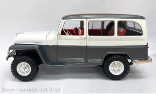 Jeep Willys 1/ Lucky Die Cast Station grau Lucky Die Cas 1:18