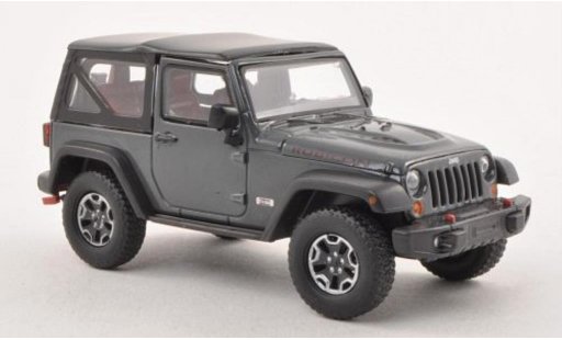 Jeep Wrangler Rubicon 1/43 Greenlight 10th Anniversary grey 2013 diecast model cars
