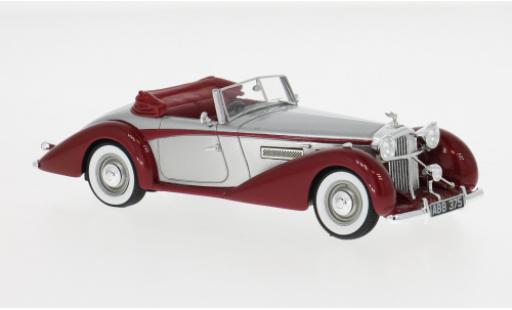 Diecast model cars Bentley Mark 6 1/43 Kess Mark VI 6 3/4 Liter Drophead ch B122DA rot/silber 1949 1:43 Bentley Mark 6 1/43 Kess Mark VI 6 3/4 Liter Drophead ch B122DA rot/silber 1949 1:43 diecast model cars