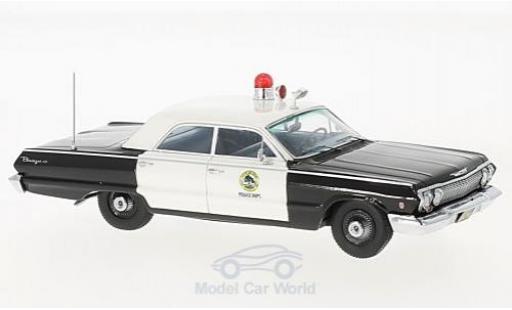 Diecast model cars Chevrolet Biscayne 1/43 Kess black/white San Carlos Police Dept. 1963 Chevrolet Biscayne 1/43 Kess black/white San Carlos Police Dept. 1963 diecast model cars