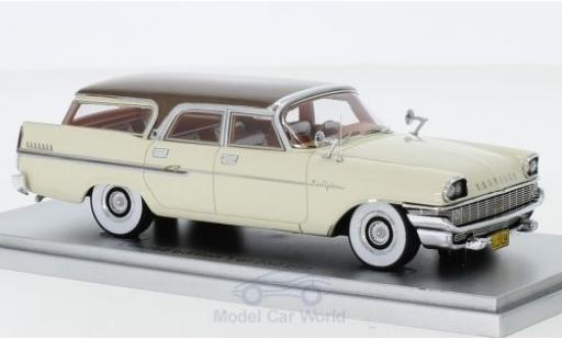 Chrysler New Yorker 1/43 Kess Town & Country Wagon white/brown 1958 diecast model cars