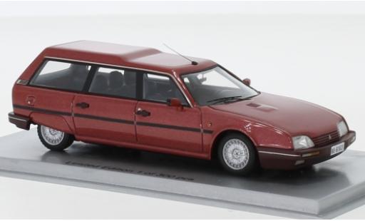 Diecast model cars Citroen CX 1/43 Kess 25 TRD Turbo 2 Break metallic red 1986 Citroen CX 1/43 Kess 25 TRD Turbo 2 Break metallic red 1986 diecast model cars