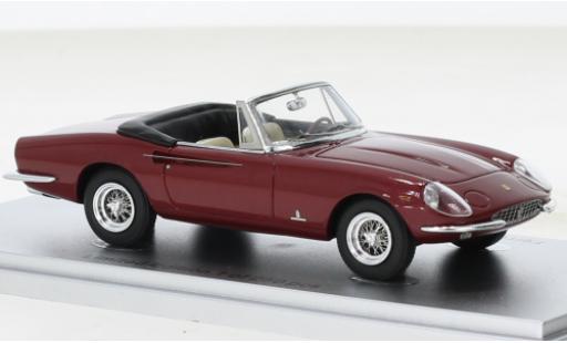 Diecast model cars Ferrari 365 1/43 Kess California Spyder metallise red foncé 1966 Ferrari 365 1/43 Kess California Spyder metallise red foncé 1966 diecast model cars