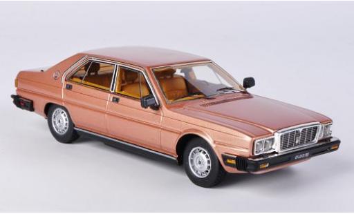 Diecast model cars Maserati Quattroporte 1/43 Kess III 4.9 dkl.-gold 1983 sans Vitrine Maserati Quattroporte 1/43 Kess III 4.9 dkl.-gold 1983 sans Vitrine diecast model cars