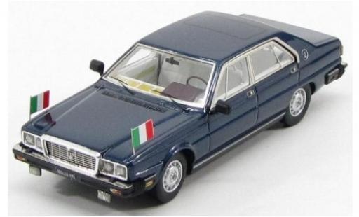 Diecast model cars Maserati Quattroporte 1/43 Kess III 4.9 Presidential metallic blue 1983 Pertini Maserati Quattroporte 1/43 Kess III 4.9 Presidential metallic blue 1983 Pertini diecast model cars