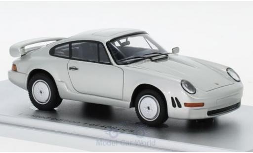 Diecast model cars Porsche 930 1/43 Kess 911 Carrera 3.2 E19 grey 1984 Porsche 930 1/43 Kess 911 Carrera 3.2 E19 grey 1984 diecast model cars