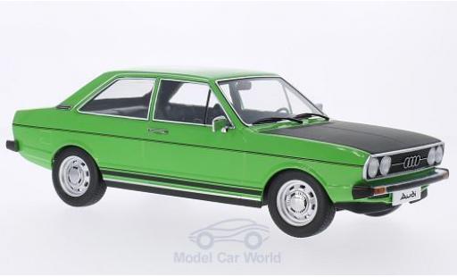 Audi 80 1/18 KK Scale GTE green/matt-black 1975 Türen und Hauben sind nicht zu öffnen diecast model cars