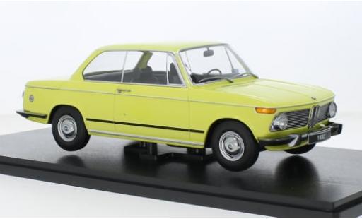 Bmw 1602 1/18 KK Scale gelb 1971 1:18 diecast model cars