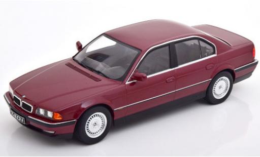 Bmw 740 1/18 KK Scale i (E38) metallic red 1994 diecast model cars