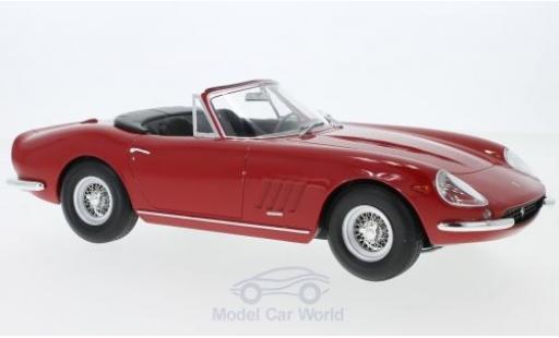Diecast model cars Ferrari 275 1967 1/18 KK Scale GTB/4 NART Spyder red 1967 Softtop liegt ein Ferrari 275 1967 1/18 KK Scale GTB/4 NART Spyder red 1967 Softtop liegt ein diecast model cars