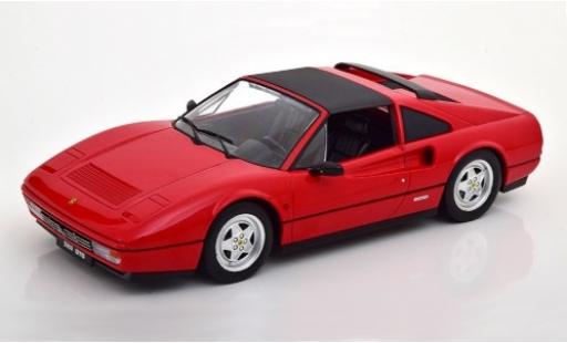 Ferrari 328 1/18 KK Scale GTS red 1985 Targadach détachable diecast model cars