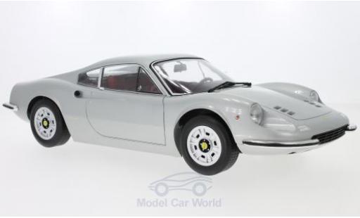 Ferrari Dino 1/12 KK Scale 246GT grey 1973 diecast model cars