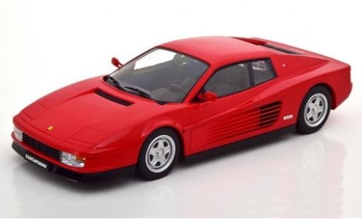 Ferrari Testarossa 1/18 KK Scale red 1986 diecast model cars