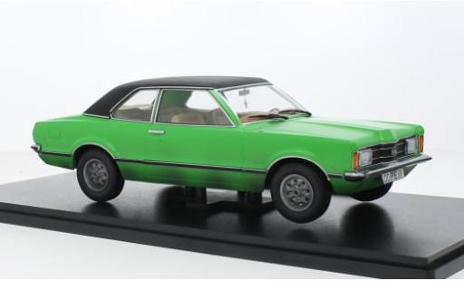 Diecast model cars Ford Taunus 1/18 KK Scale GXL (TC1) grün/schwarz 1971 1:18 Ford Taunus 1/18 KK Scale GXL (TC1) grün/schwarz 1971 1:18 diecast model cars