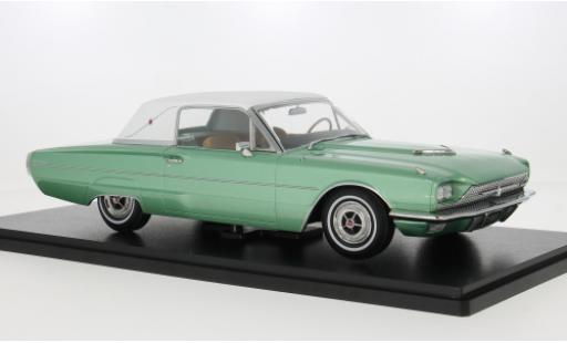 Diecast model cars Ford Thunderbird 1/18 KK Scale Landau Coupe grün/weiss 1966 1:18 Ford Thunderbird 1/18 KK Scale Landau Coupe grün/weiss 1966 1:18 diecast model cars