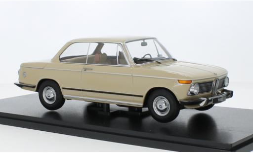 Bmw 1602 1/18 KK Scale beige 1971 diecast model cars