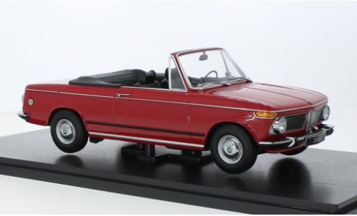 Bmw 2002 1/18 KK Scale cabriolet red 1968 diecast model cars