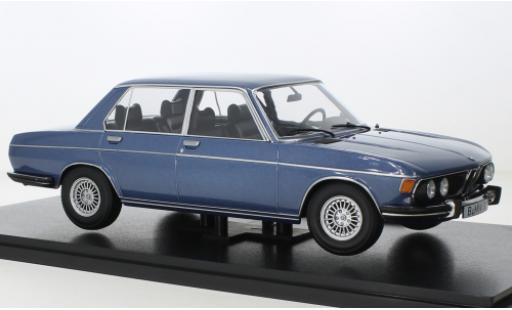 Bmw 3.0 1/18 KK Scale S (E3) metallise blue 1971 diecast model cars