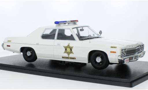 Diecast model cars Dodge Monaco 1/18 KK Scale Hazzard County Sheriff 1974 Dodge Monaco 1/18 KK Scale Hazzard County Sheriff 1974 diecast model cars