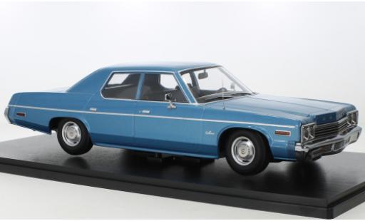 Diecast model cars Dodge Monaco 1/18 KK Scale metallise blue 1974 Dodge Monaco 1/18 KK Scale metallise blue 1974 diecast model cars