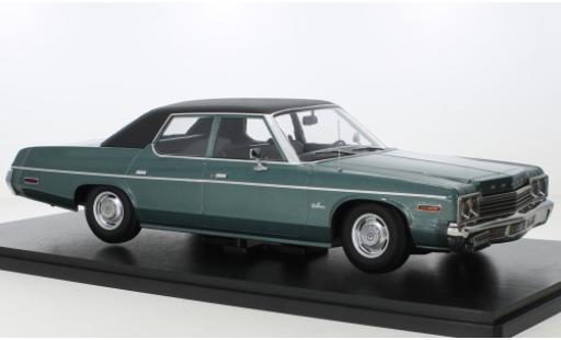 Diecast model cars Dodge Monaco 1/18 KK Scale metallise green/black 1974 Dodge Monaco 1/18 KK Scale metallise green/black 1974 diecast model cars