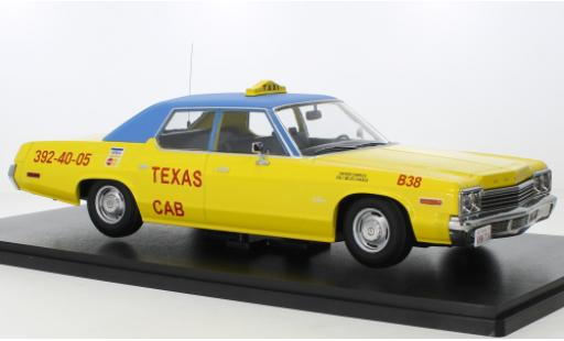 Diecast model cars Dodge Monaco 1/18 KK Scale Texas Cab 1974 Dodge Monaco 1/18 KK Scale Texas Cab 1974 diecast model cars