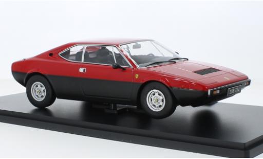 Ferrari 208 1/18 KK Scale GT4 red/matte-black 1975 diecast model cars
