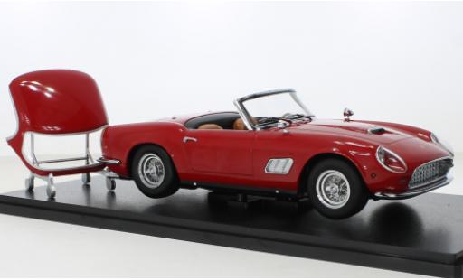 Diecast model cars Ferrari 250 1/18 KK Scale GT California Spyder red 1960 Ferrari 250 1/18 KK Scale GT California Spyder red 1960 diecast model cars