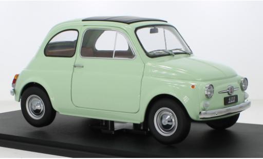 Fiat 500 1/12 KK Scale F green 1968 diecast model cars