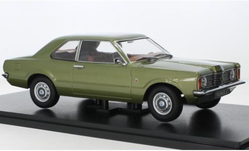 Diecast model cars Ford Taunus 1/18 KK Scale 1300 L (TC1) metallise green 1971 Ford Taunus 1/18 KK Scale 1300 L (TC1) metallise green 1971 diecast model cars