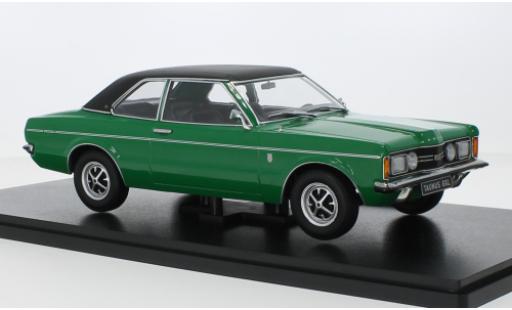 Diecast model cars Ford Taunus 1/18 KK Scale 2000 GXL (TC1) vert/matte-black 1971 Ford Taunus 1/18 KK Scale 2000 GXL (TC1) vert/matte-black 1971 diecast model cars