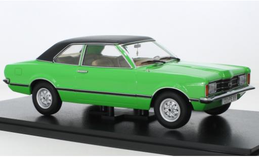 Diecast model cars Ford Taunus 1/18 KK Scale GXL (TC1) la chaux/black 1971 Ford Taunus 1/18 KK Scale GXL (TC1) la chaux/black 1971 diecast model cars