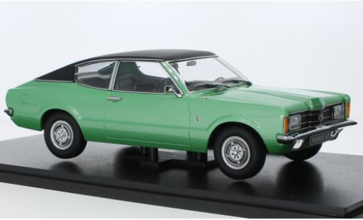 Diecast model cars Ford Taunus 1/18 KK Scale (TC I) GT Coupe metallise vert/black 1971 Ford Taunus 1/18 KK Scale (TC I) GT Coupe metallise vert/black 1971 diecast model cars
