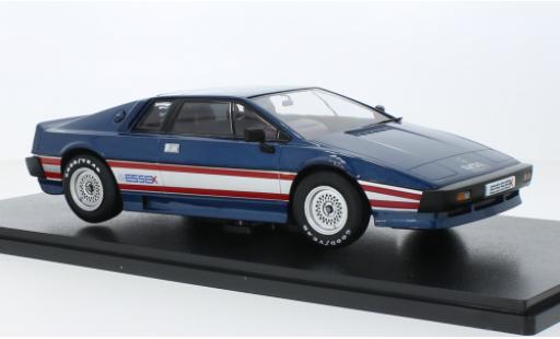 Lotus Esprit 1/18 KK Scale Turbo metallise blue/d RHD 1981 diecast model cars