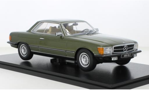 Mercedes 450 1/18 KK Scale SLC (C107) metallise green 1973 diecast model cars