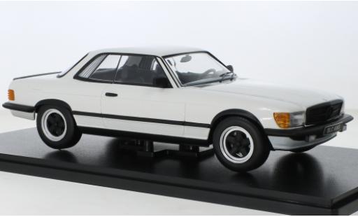 Mercedes 500 1/18 KK Scale SLC 6.0 AMG (C107) white 1985 diecast model cars