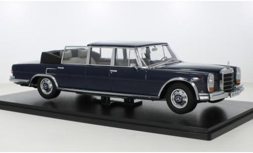 Diecast model cars Mercedes 600 1/18 KK Scale (W100) Landaulet blue 1964 Mercedes 600 1/18 KK Scale (W100) Landaulet blue 1964 diecast model cars