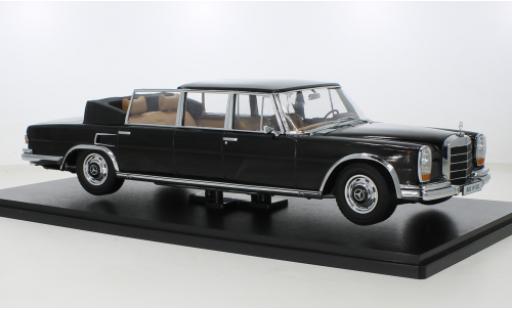 Diecast model cars Mercedes 600 1/18 KK Scale (W100) Landaulet black 1964 Mercedes 600 1/18 KK Scale (W100) Landaulet black 1964 diecast model cars