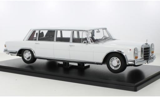 Diecast model cars Mercedes 600 1/18 KK Scale (W100) Pullman white 1964 Mercedes 600 1/18 KK Scale (W100) Pullman white 1964 diecast model cars