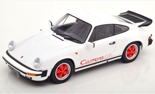 Porsche 930 1/18 KK Scale KK-Scale 911 Carrera 3.2 Clubsport white/red 1989 diecast model cars