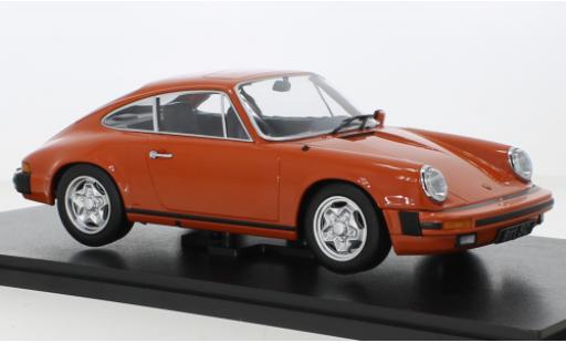 Porsche 930 1/18 KK Scale 911 SC orange 1978 diecast model cars