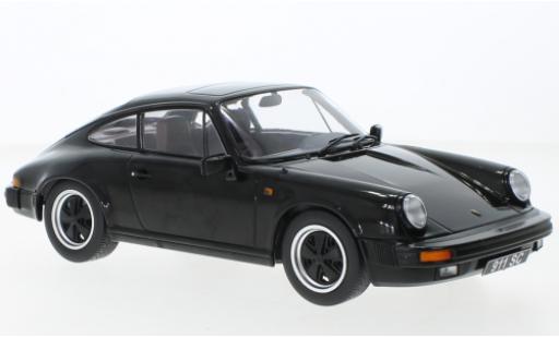 Porsche 930 1/18 KK Scale 911 SC black 1983 diecast model cars
