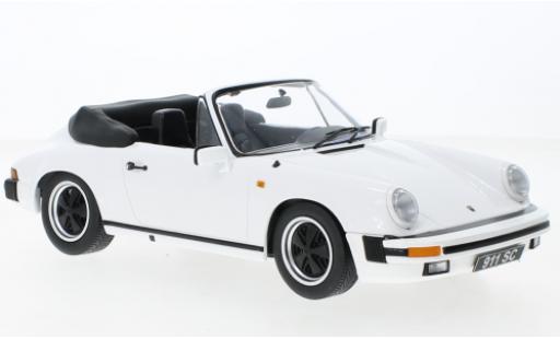 Porsche 930 1/18 KK Scale 911 SC white 1983 diecast model cars