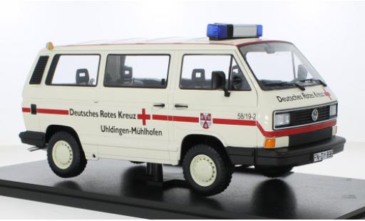 Diecast model cars Volkswagen T3 1/18 KK Scale Bus Syncro DRK - Deutsches Rotes Kreuz 1987 Volkswagen T3 1/18 KK Scale Bus Syncro DRK - Deutsches Rotes Kreuz 1987 diecast model cars