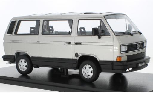 Diecast model cars Volkswagen T3 1/18 KK Scale Multivan Magnum metallise grey 1987 Volkswagen T3 1/18 KK Scale Multivan Magnum metallise grey 1987 diecast model cars